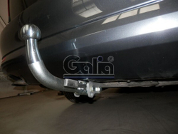 Фаркоп оцинкованный Galia S086A для Skoda Octavia II седан/универсал 2005-2013, Skoda Octavia Scout 2008-2013(паспорт и сертификат в комплекте)(без электрики)