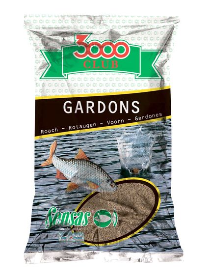 Прикормка Sensas 3000 Club GARDONS 1кг