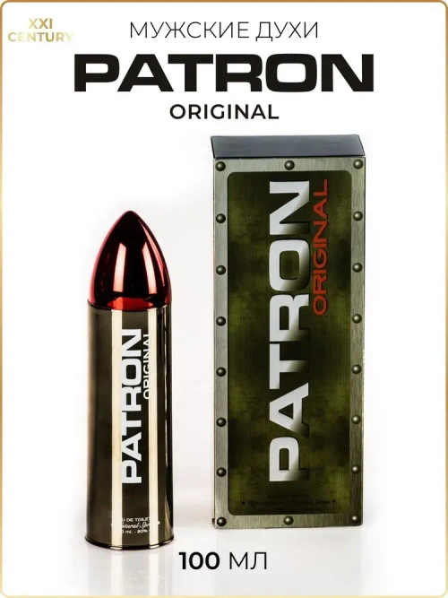 Туалетная вода для мужчин "PATRON ORIGINAL" 100мл Россия