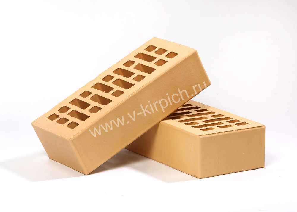 Кирпич лицевой ВОРОТЫНСКИЙ Соломенный УС