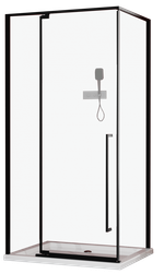 Ограждение душевое ESBANO ESA-108PS-B 100x80x195