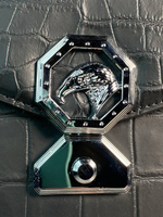 Клатч из кожи крокодила Stefano Ricci