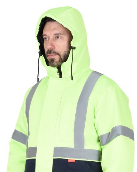 Костюм зимний "Сириус-Магистраль-3" полукомбинезон Гретта (лимон)