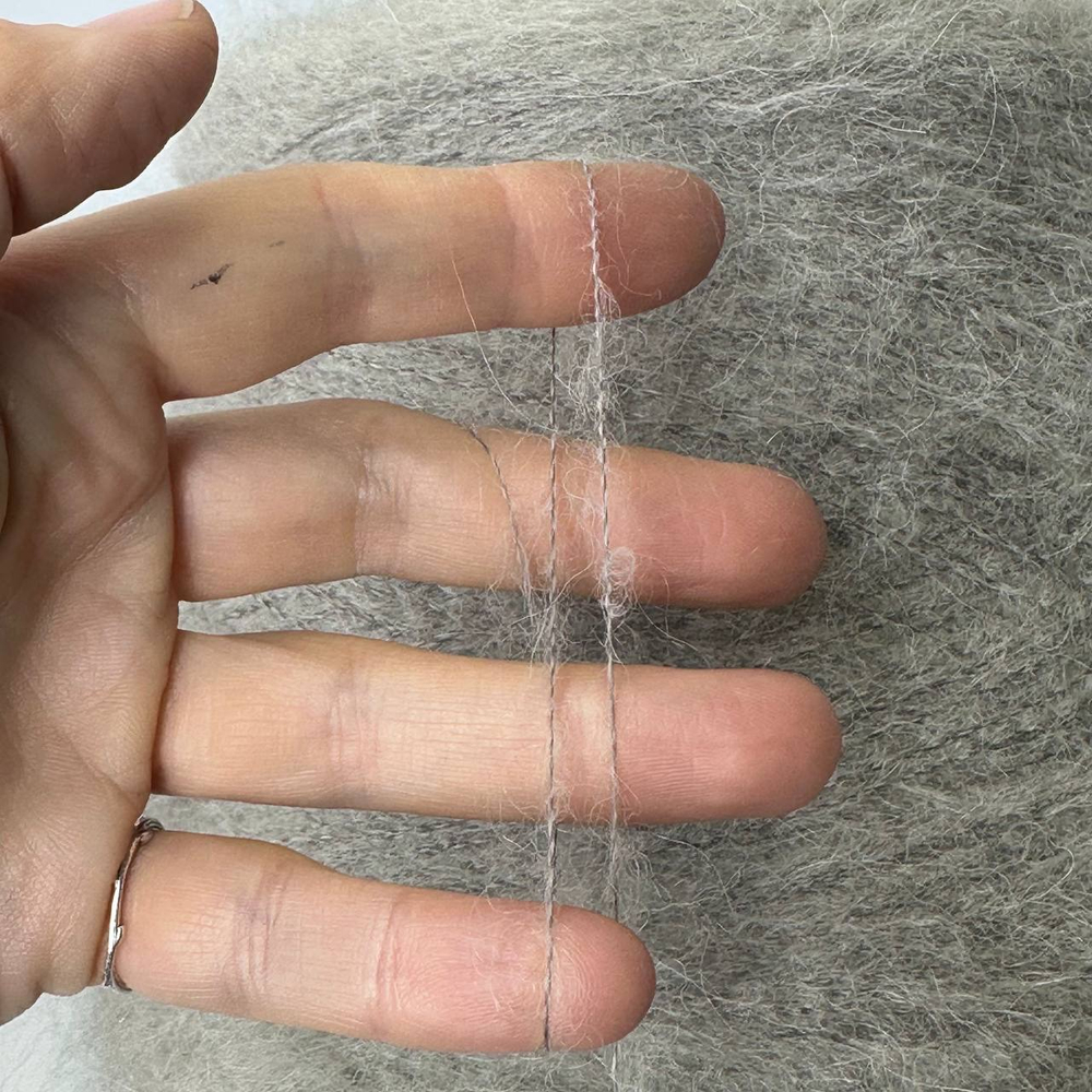 KIDDALPA - Luxury Production by Ri.Go; 35% мохер, 35% альпака, 30% п/а; 1000м/100гр; col. 12042, цвет: бежевый; S712