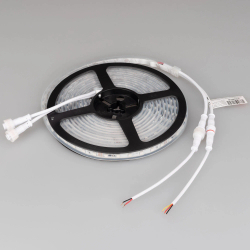 Светодиодная лента герметичная SPI-P-F72-11mm 24V RGB-PX6 (14.4 W/m, IP66, 3535, 5m) (Arlight, бегущий огонь) 030484(2)