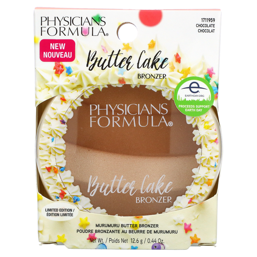 Physicians Formula, Ограниченная серия. Butter Cake Bronzer, шоколадный, 12,6 г (0,44 унции)