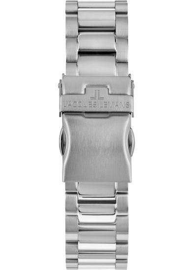 Jacques Lemans Liverpool 1-2140K — хронограф с тахиметром браслет