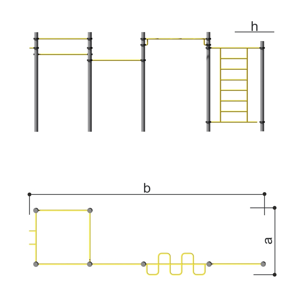 Оборудование спортивное Romana 501.40.01