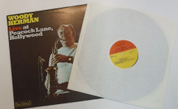 Винтажная виниловая пластинка LP Woody Herman Live At Peacock Lane, Hollywood (Italy 1988)