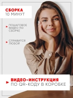 Стол кухонный раздвижной Белый