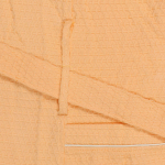 Халат унисекс, ваф, 100%хл, персик, XL-XXL, 52-54, Barkas, AI-0106007