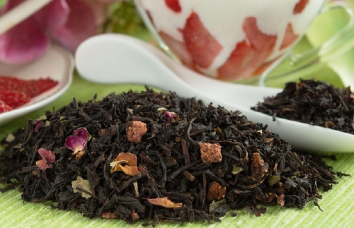 Чай Земляника со сливками Премиум РЧК 500г