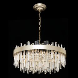 Citilux Лаура CL301282 Люстра хрустальная подвесная Шампань