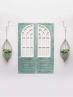 Панно деревянное "Фальш-окно" 123*80 см