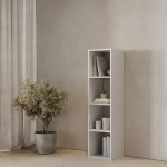 Стеллаж SPACEO KUB 4 секции36x139x31.5 см ЛДСП цвет белый