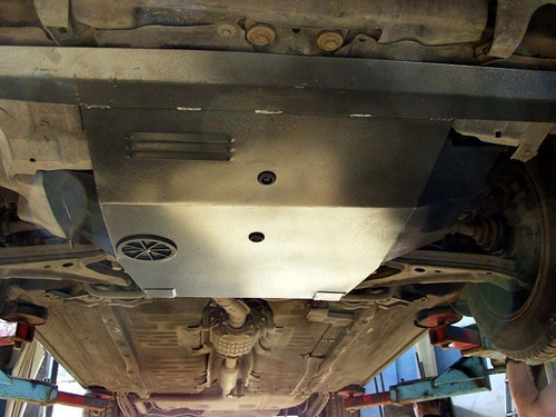 Защита картера и КПП Sheriff для Nissan Primera II (P11) 1996-2001 арт.15.0032