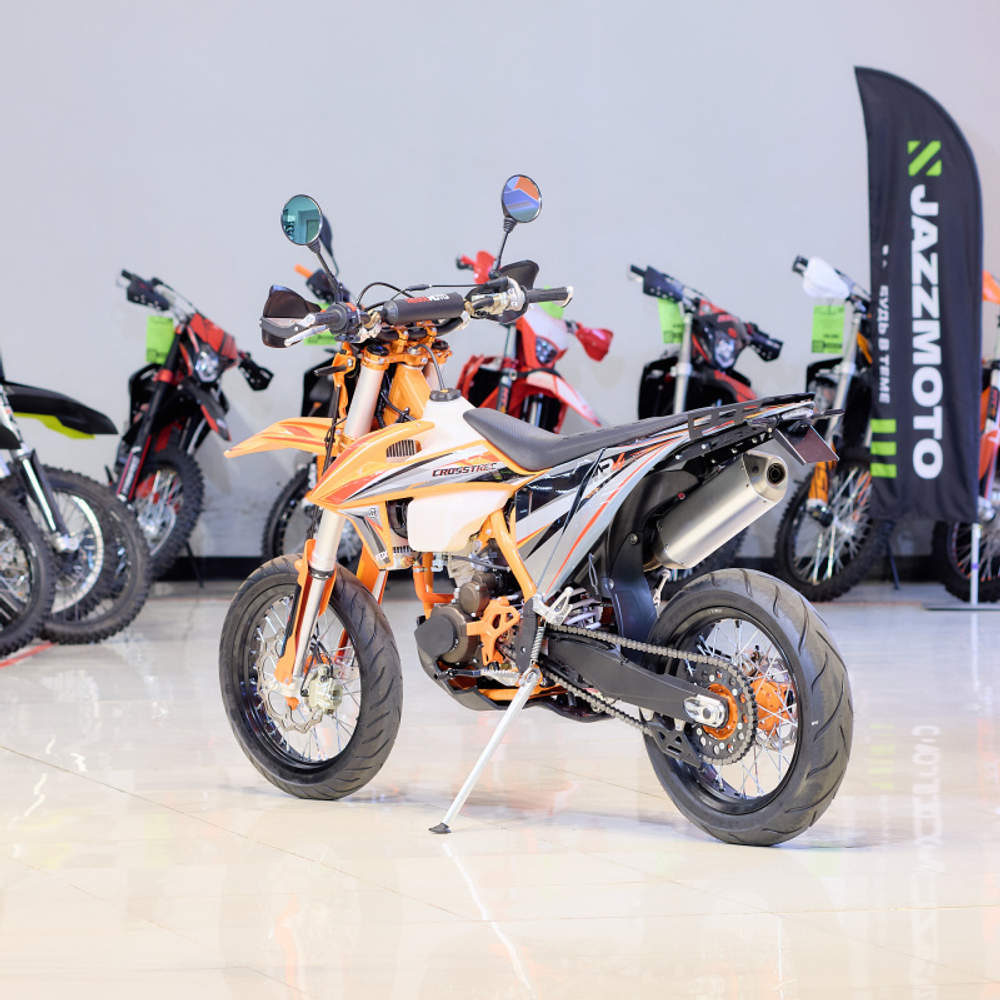 Мотоцикл Regulmoto Crosstrec MOTARD 300 21/18 Оранжевый ПТС