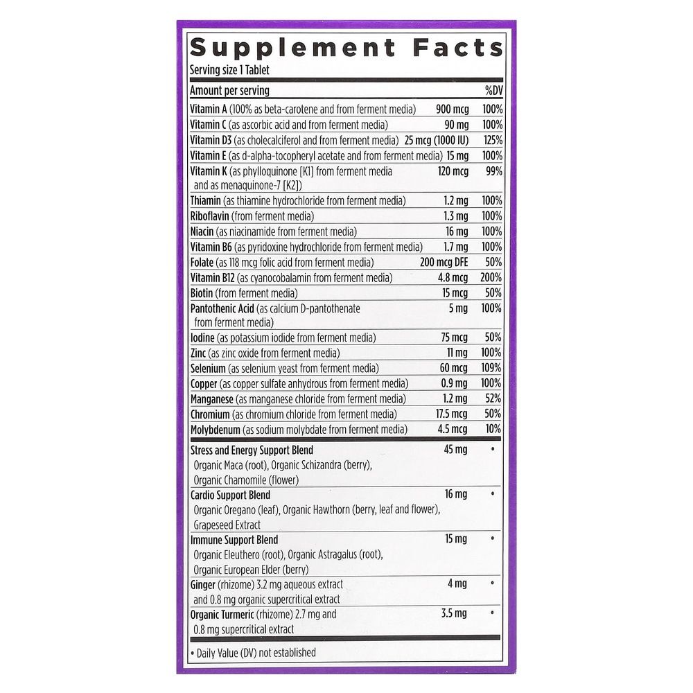 New Chapter, Every Man's One Daily Multi, мультивитаминная добавка из цельных продуктов для мужчин, 96 вегетарианских таблеток