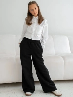 Штаны для девочки школьные палаццо