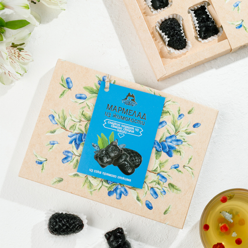 Мармелад из жимолости / коробка / 110 гр / ТМ Территория Тайги