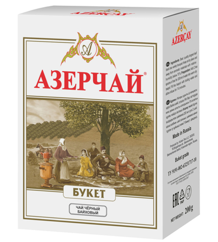 Чай Azercay Букет черный крупнолистовой, 200 гр