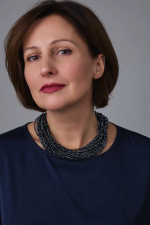 Колье "Венеция"из венецианского стекла бисерной огранки, цвет чернильный