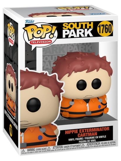 Фигурка Funko POP! TV South Park Hippie Exterminator Cartman (1760) 86306 / Фигурка Фанко ПОП! по мотивам мультсериала "Южный парк", Эрик Картман