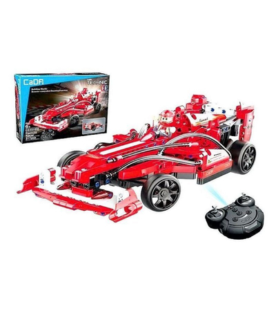 Р/У конструктор CaDA Technic гоночный болид (317 деталей)