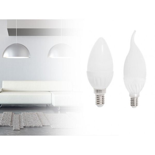 Cветодиодные лампочки для люстры IDO и DUN 4,5W T SMD. Классические формы новая генерация