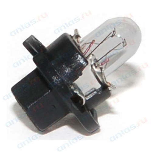 Лампа 12 В 1,2 Вт пластмассовый цоколь черный Диалуч (маленький цоколь)