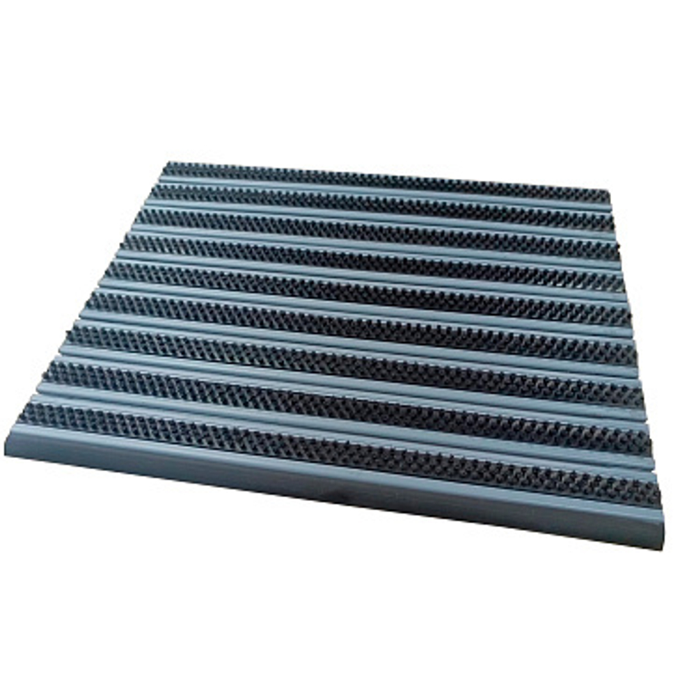 Входной коврик с грязеочищающей щеткой. Размер 50х70 см