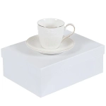 Чайная пара «Daniks» (кружка 200мл+блюдце)