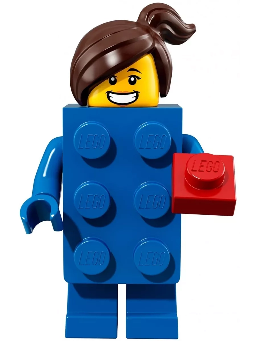 LEGO Minifigures Series 18 Девочка в костюме кубика лего