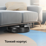 Робот-пылесос RED SOLUTION RV-RL6100S, 35Вт, черный/черный