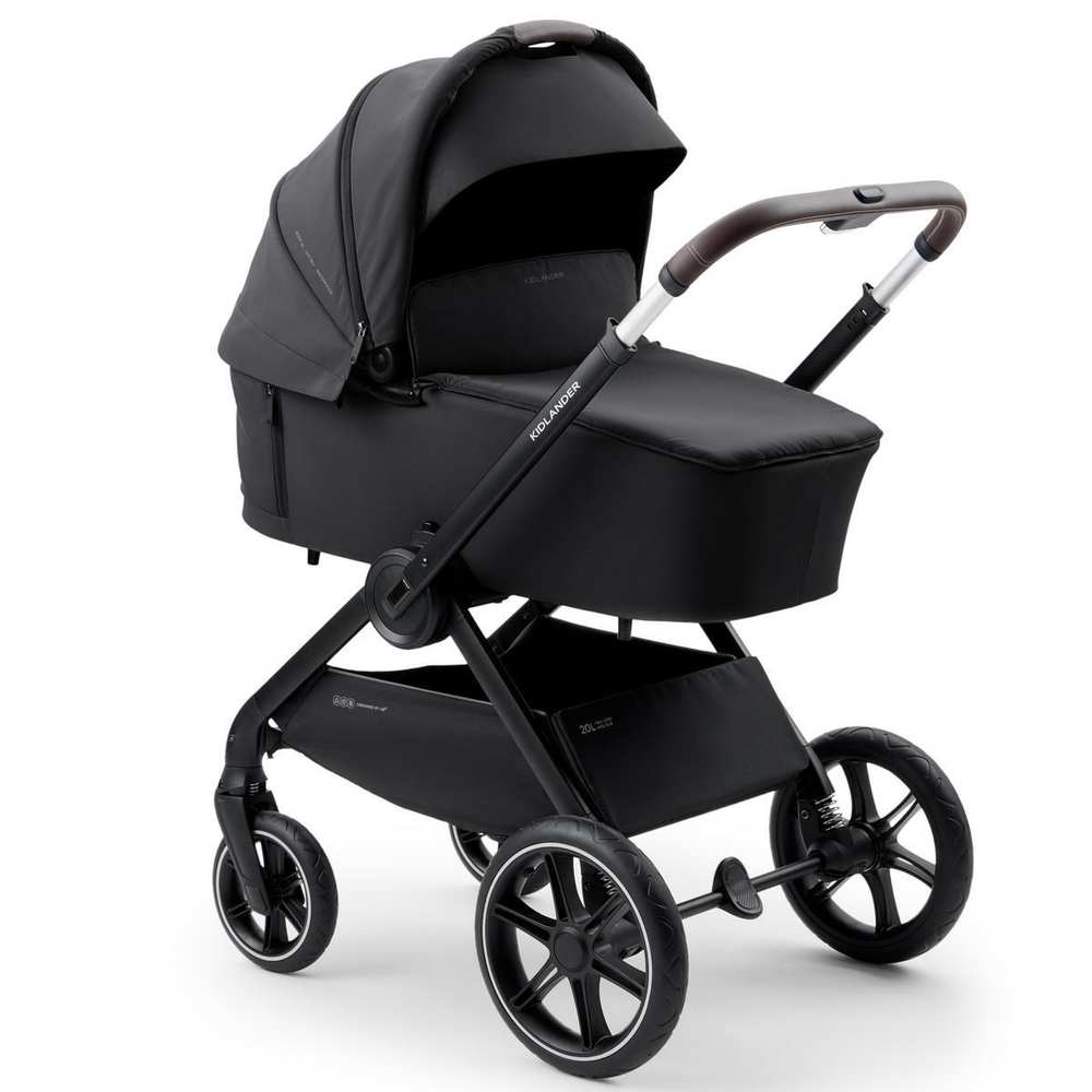 Детская коляска Happy Baby Kidlander 2 в 1 black
