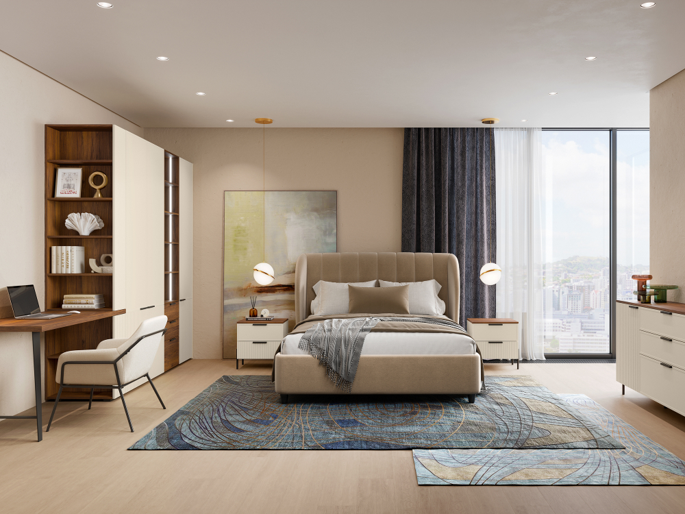 Кровать Napoli 160*200 Enigma 6 с ящиком арт. NAPOLI.ENG6.160