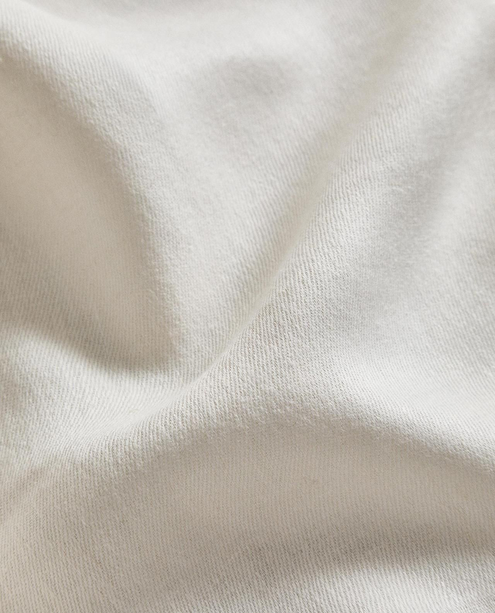 Zara Home - Декоративное льняное одеяло, экрю, 140x190 см