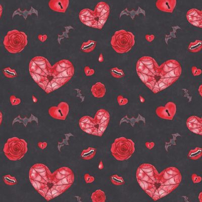 Готичные сердечки