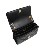 кожаная сумка через плечо fleming soft convertible TORY BURCH - черный(137301)