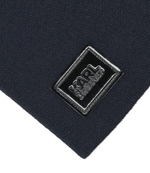 хлопковая шапка Karl Lagerfeld - темно-синий(805601 512326)