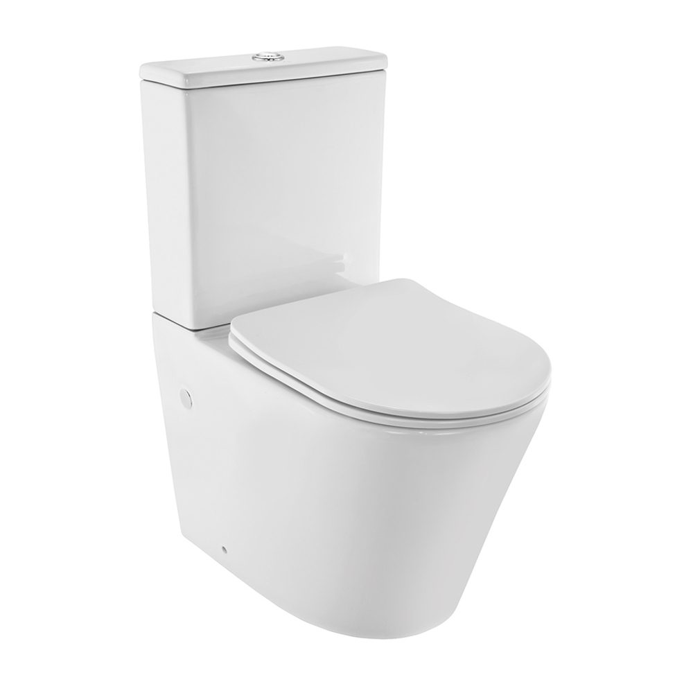 Jaquar, Унитаз напольн. с бачком Vignette Prime, сиденье из дюропласта, белый VGS-WHT-81753P180UFSMZ