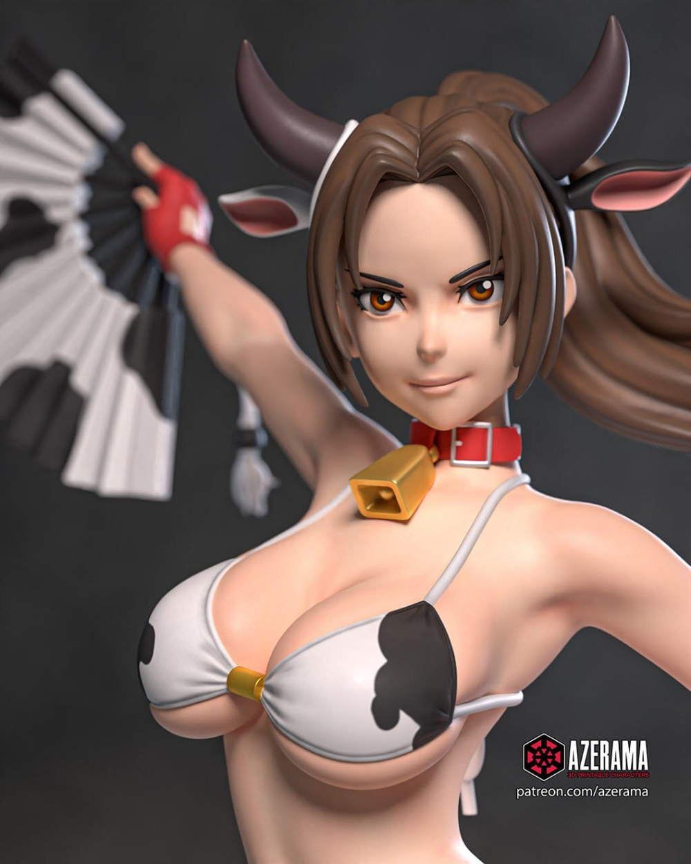 Май Сирануй Король бойцов Фатальная ярость Mai Shiranui King of Fighters Fatal Fury Фигурка