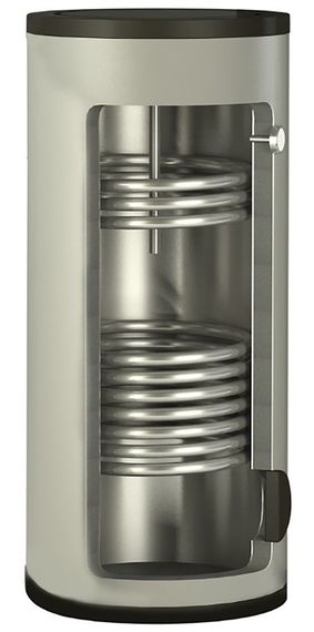 Бойлер косвенного нагрева Rispa RBFD 300 (2 теплообменника) напольный