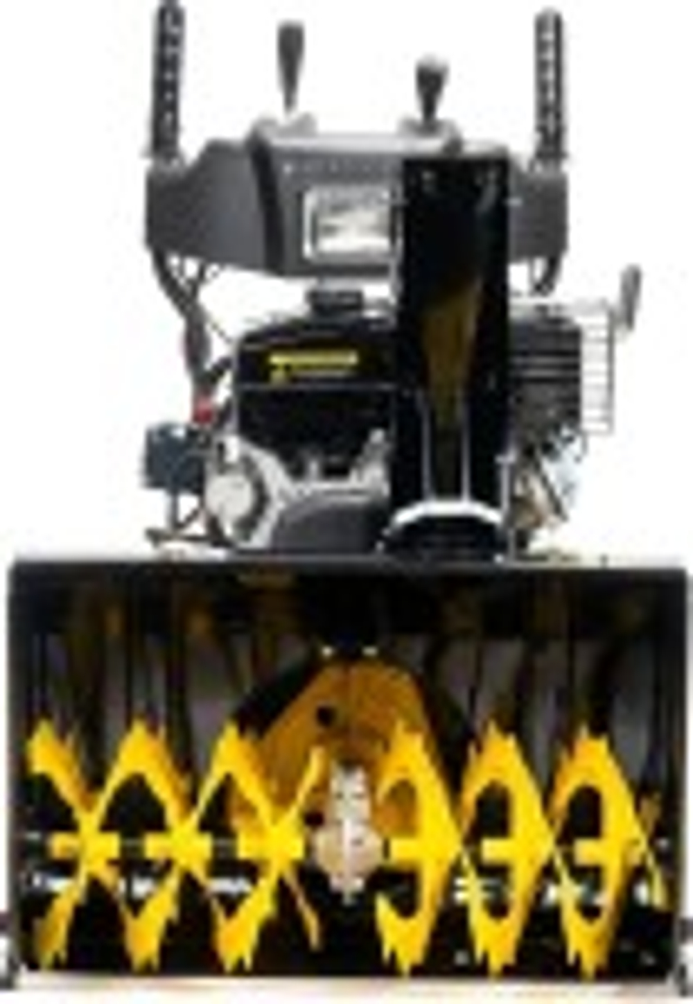 Снегоуборщик бензиновый электростартер выброс 15 м CHAMPION ST1376E