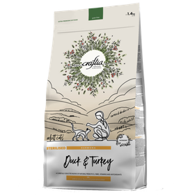 Craftia Harmona Sterilised Cat Утка с Индейкой 1.4кг.