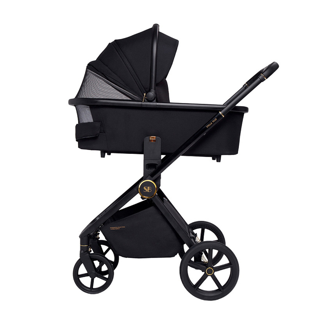 Детская коляска Sweet Baby Stella Plus 2 в 1 Black