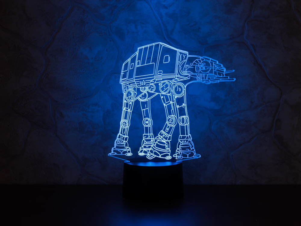 3Д-светильник "AT-AT"