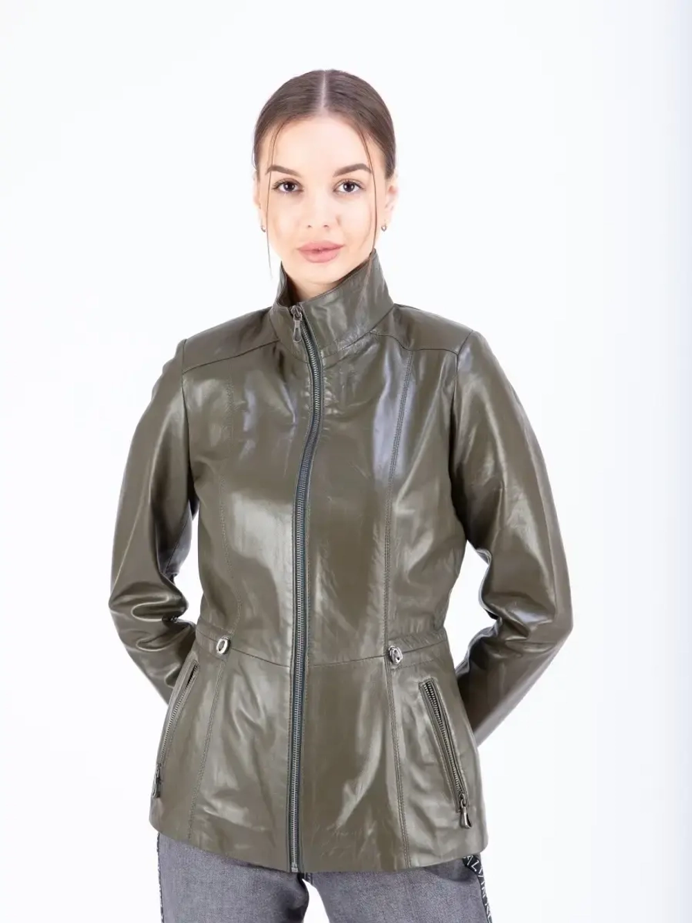 Куртка женская из натуральной кожи