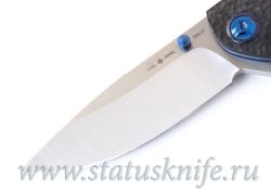 Нож Eric Ochs Orca Titanium Blue accentфотография - 2