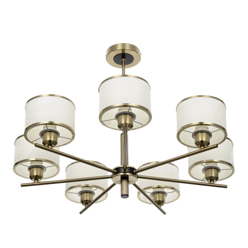 Citilux ALTON CL421273 Люстра на штанге с абажурами Бронза